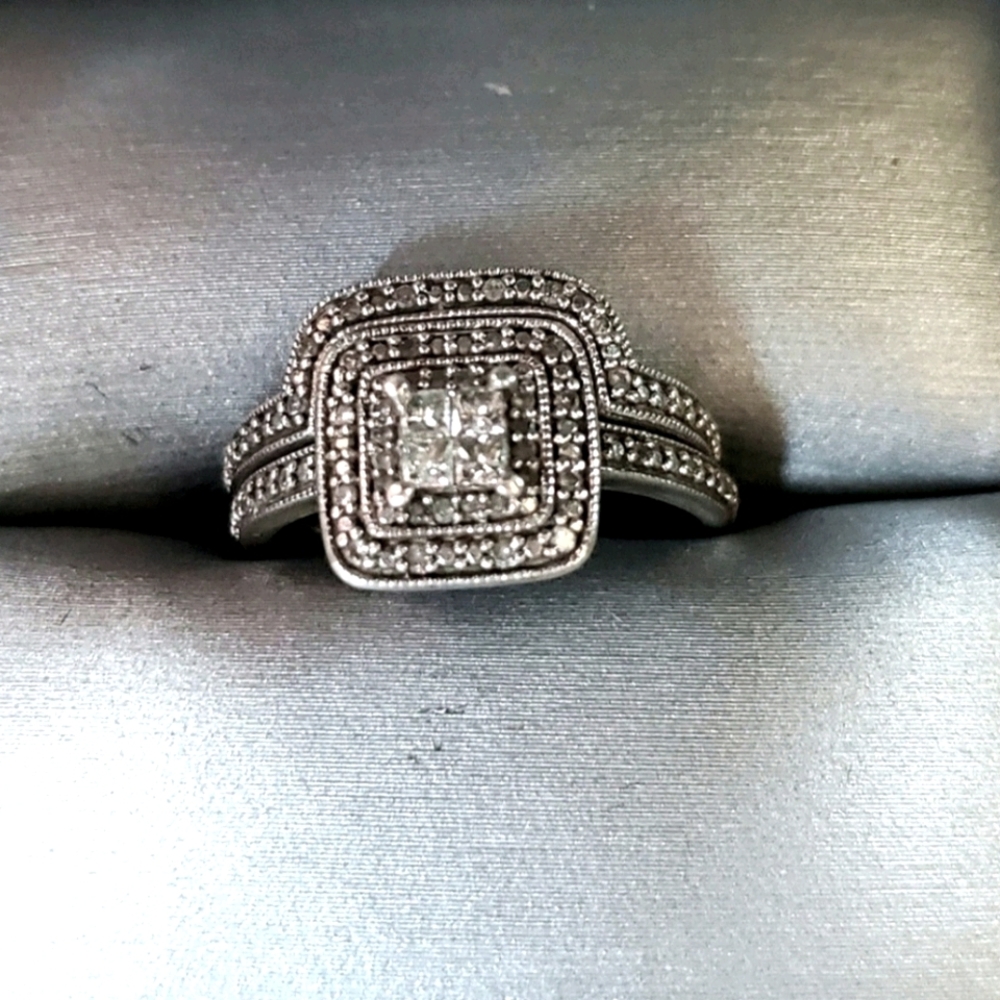 Overstock Engagement Ring Set